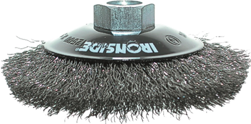 Kegelborstel Ironside - Ø100MM DRAAD 0.3MM M14 Kegelborstel Ironside - Ø100MM DRAAD 0.3MM M14