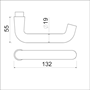 deurkruk aluminium f1 ami-3 deurkruk aluminium f1 ami-3