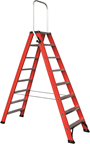 dubbele trap aluminium gecoat kelfort-2 dubbele trap aluminium gecoat kelfort-2