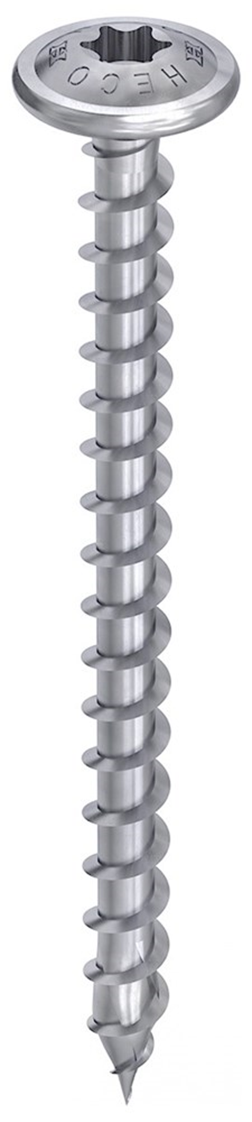 Tellerkopschroef Verzinkt Heco -  8.0X 60MM TK T40 Tellerkopschroef Verzinkt Heco -  8.0X 60MM TK T40