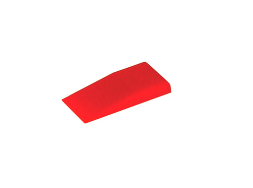 Stelwig Kunststof -  40X23X 5MM ROOD Stelwig Kunststof -  40X23X 5MM ROOD