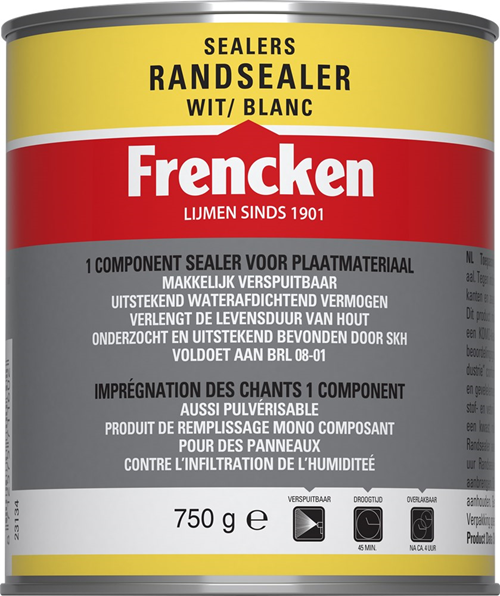 Randsealer Frencken - 750G WIT Randsealer Frencken - 750G WIT