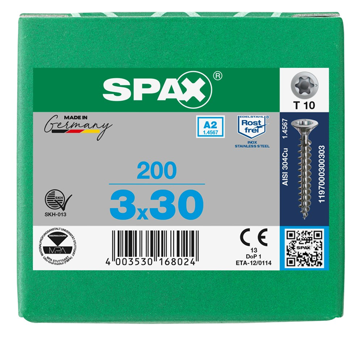 spaanplaatschroef rvs a2 spax spaanplaatschroef rvs a2 spax