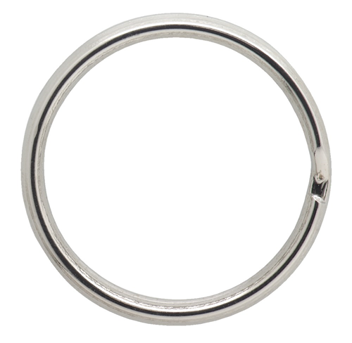 Sleutelring Vernikkeld - 1602-25N Ø25MM Sleutelring Vernikkeld - 1602-25N Ø25MM