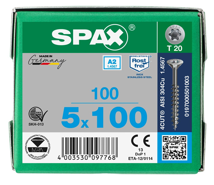 spaanplaatschroef rvs a2 spax spaanplaatschroef rvs a2 spax