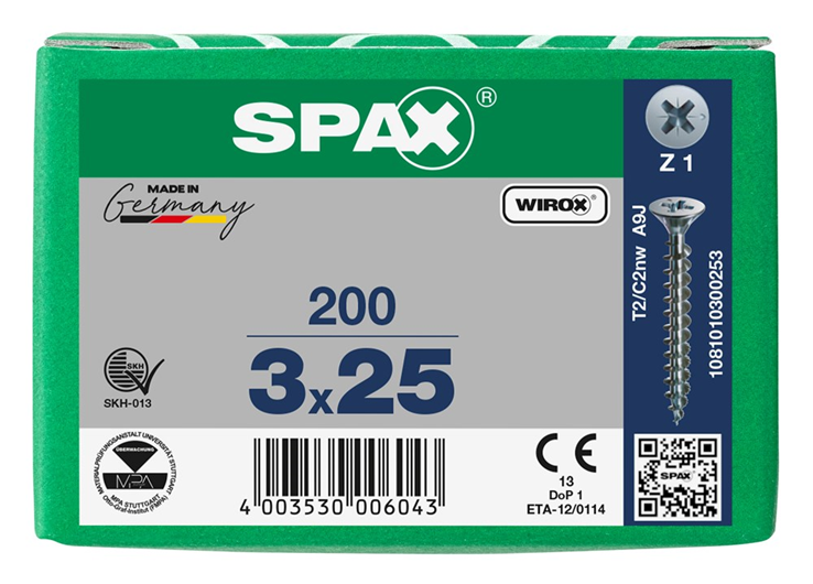 spaanplaatschroef wirox spax spaanplaatschroef wirox spax