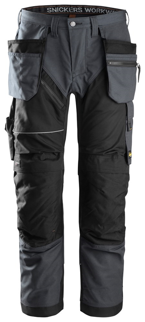 Werkbroek+ Ruffwork Snickers - 6202 STAALGRIJS/ZWART 154 Werkbroek+ Ruffwork Snickers - 6202 STAALGRIJS/ZWART 154