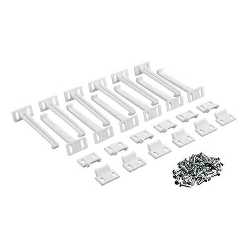 Veiligheidshaakjes Wit Secucare - JUNIOR SET à 12 STUKS Veiligheidshaakjes Wit Secucare - JUNIOR SET à 12 STUKS