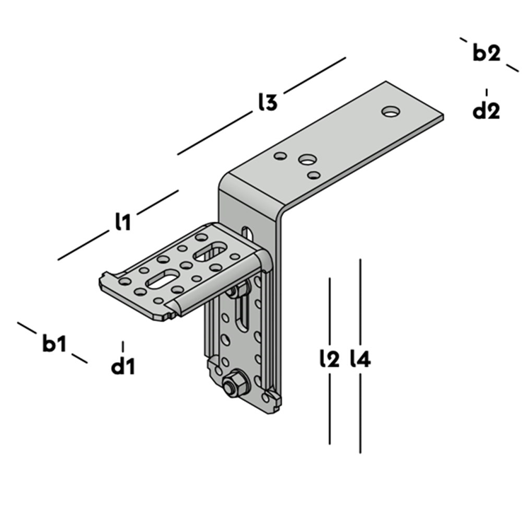 XL-kozijnstelbeugel sv XL-kozijnstelbeugel sv