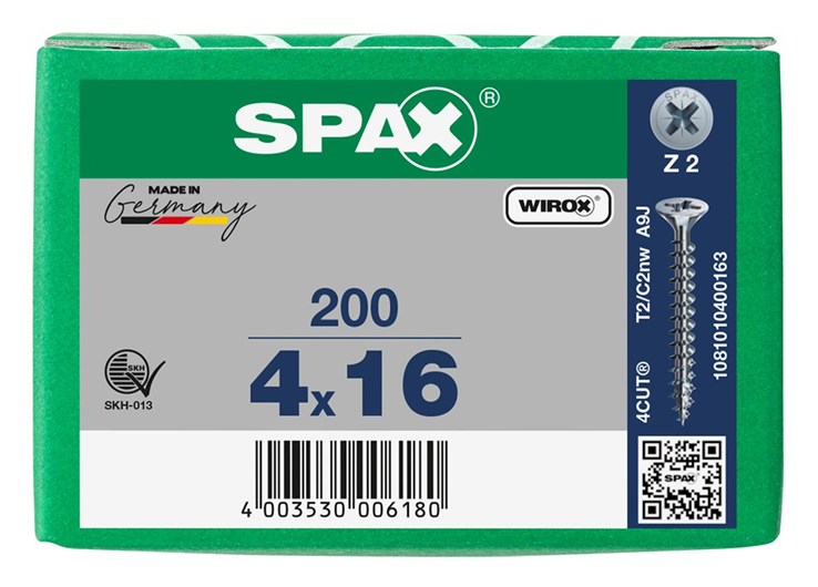 spaanplaatschroef wirox spax spaanplaatschroef wirox spax