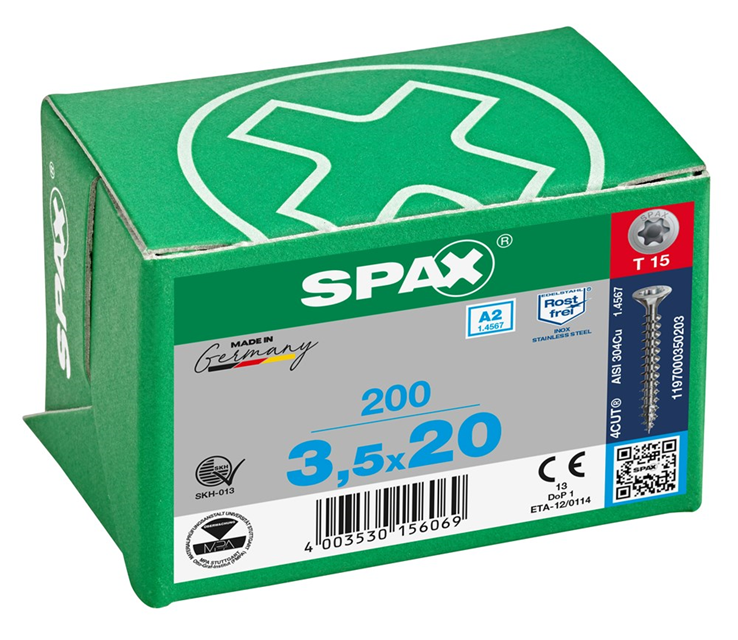 spaanplaatschroef rvs a2 spax spaanplaatschroef rvs a2 spax