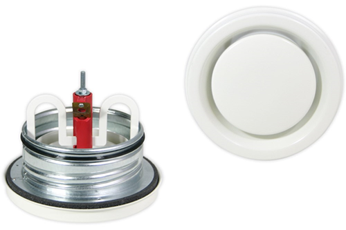 Luchtventiel Brandwerend Staal Wit - DSOP Ø130MM Luchtventiel Brandwerend Staal Wit - DSOP Ø130MM