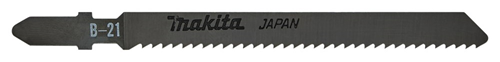 Decoupeerzaagblad Makita For Bi-Metal - B-21 T101A 100MM SET à 5 STUKS Decoupeerzaagblad Makita For Bi-Metal - B-21 T101A 100MM SET à 5 STUKS