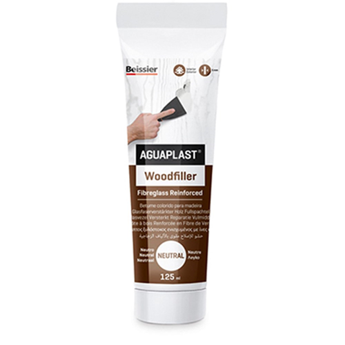 Reparatie Vulmiddel Aguaplast - 125ML WOODFILLER WIT Reparatie Vulmiddel Aguaplast - 125ML WOODFILLER WIT
