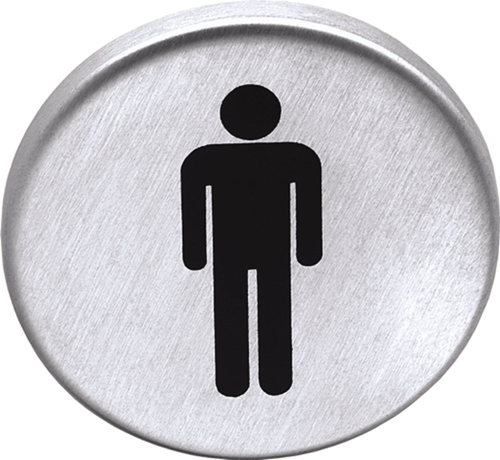 Pictogram Rvs A2 Oxloc - 62007 Ø50MM Pictogram Rvs A2 Oxloc - 62007 Ø50MM