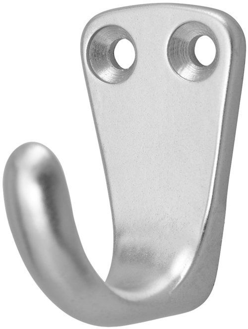 Handdoekhaak Aluminium F1 Hermeta - 0553-01 33X37MM Handdoekhaak Aluminium F1 Hermeta - 0553-01 33X37MM