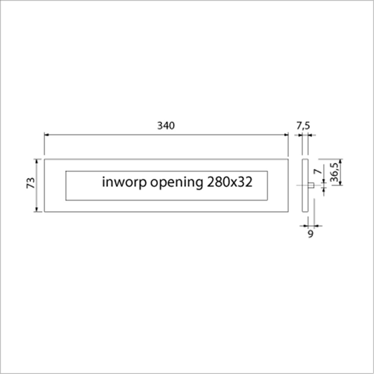 briefplaat aluminium f1 ami briefplaat aluminium f1 ami