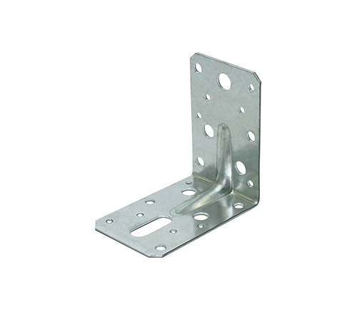 Hoekanker Met Ril Rvs A2 -  90X 90X 60X 2.0MM Hoekanker Met Ril Rvs A2 -  90X 90X 60X 2.0MM