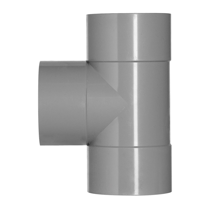 T-stuk pvc grijs rwa T-stuk pvc grijs rwa