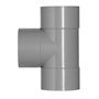 T-stuk pvc grijs rwa-3 T-stuk pvc grijs rwa-3