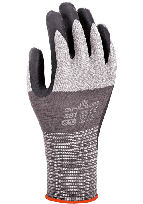 Werkhandschoenen Microvezels Showa - 381 XXL Werkhandschoenen Microvezels Showa - 381 XXL