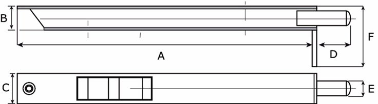 bascule kantschuif verzinkt bascule kantschuif verzinkt