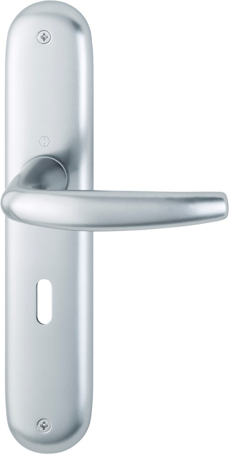 deurkrukgarnituur aluminium f1 hoppe deurkrukgarnituur aluminium f1 hoppe