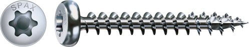 Spaanplaatschroef Wirox Spax - 4.0X 16MM BK T20 Spaanplaatschroef Wirox Spax - 4.0X 16MM BK T20