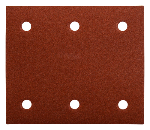 Schuurstrook Red Velcro Makita - 102X114MM K180 SET à 10 ST Schuurstrook Red Velcro Makita - 102X114MM K180 SET à 10 ST