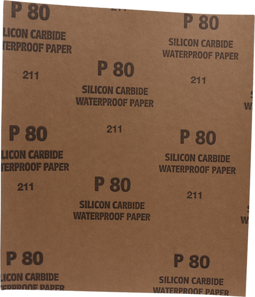 Schuurpapier Waterproof Zwart Kelfort - 230X280MM K80 SET à 10 ST Schuurpapier Waterproof Zwart Kelfort - 230X280MM K80 SET à 10 ST