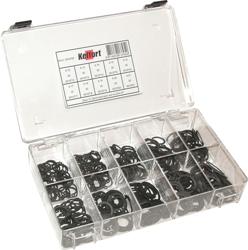 Assortimentsdoos Transparant Kelfort - 218X142X42MM DIN 471 AS Assortimentsdoos Transparant Kelfort - 218X142X42MM DIN 471 AS