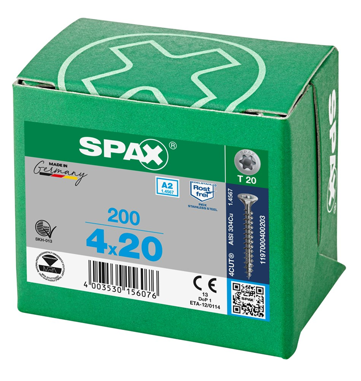spaanplaatschroef rvs a2 spax spaanplaatschroef rvs a2 spax