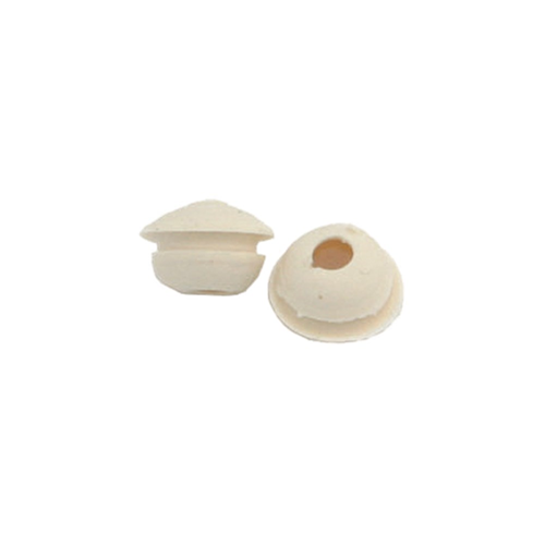 Aanslagdop Rubber Wit - 190106 RB/100 9X10/14MM Aanslagdop Rubber Wit - 190106 RB/100 9X10/14MM