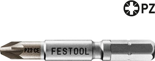 Schroefbit Lang Pozidriv Festool - PZ2-50 CENTRO SET à 2 STUKS Schroefbit Lang Pozidriv Festool - PZ2-50 CENTRO SET à 2 STUKS