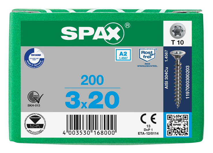spaanplaatschroef rvs a2 spax spaanplaatschroef rvs a2 spax