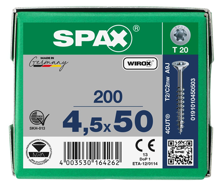 spaanplaatschroef wirox spax spaanplaatschroef wirox spax