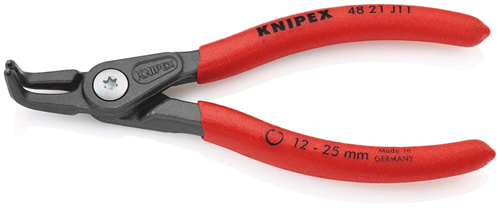Borgringtang Gebogen Knipex - 4821-J11 / Ø12- 25MM Borgringtang Gebogen Knipex - 4821-J11 / Ø12- 25MM