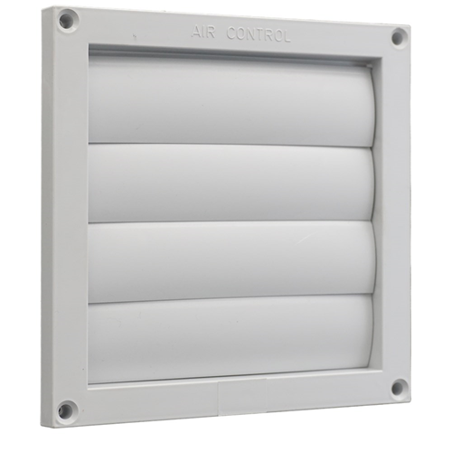Lamellenrooster Kunststof Air Control - N.20/11 165X165MM (BXH) GRIJS Lamellenrooster Kunststof Air Control - N.20/11 165X165MM (BXH) GRIJS