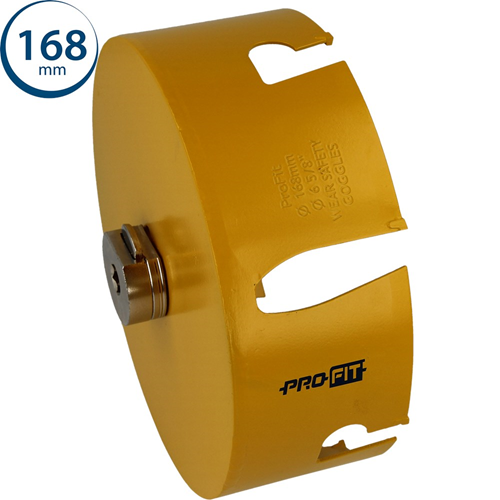 Gatzaag Multi Purpose Profit - Ø168X52MM CLICK&DRILL HEX 10MM Gatzaag Multi Purpose Profit - Ø168X52MM CLICK&DRILL HEX 10MM