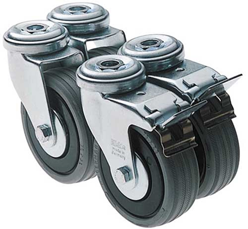 Wielenset Festool - SYS-PORT R/2 SET à 4 STUKS Wielenset Festool - SYS-PORT R/2 SET à 4 STUKS