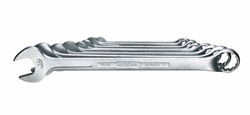 Ring/Steeksleutelset Metrisch Gedore - 1 B-08 8-DELIG 10-24MM Ring/Steeksleutelset Metrisch Gedore - 1 B-08 8-DELIG 10-24MM
