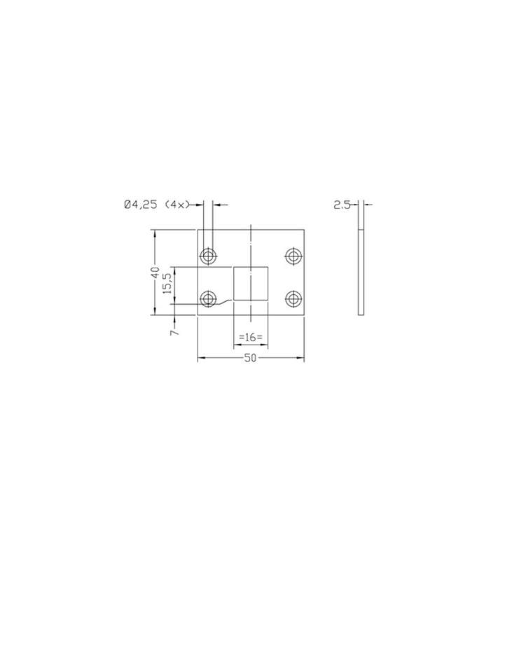 sluitplaat elvz nemef sluitplaat elvz nemef
