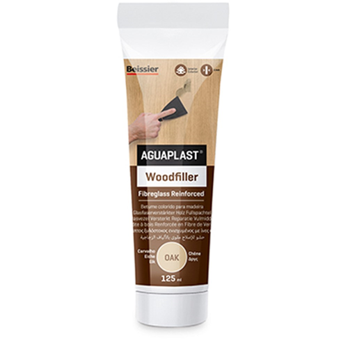 Reparatie Vulmiddel Aguaplast - 125ML WOODFILLER EIK Reparatie Vulmiddel Aguaplast - 125ML WOODFILLER EIK