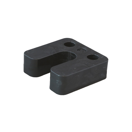 Hogedrukplaat Abs -  70X 70X20MM ZWART Hogedrukplaat Abs -  70X 70X20MM ZWART