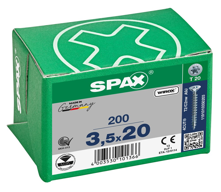 spaanplaatschroef wirox spax spaanplaatschroef wirox spax