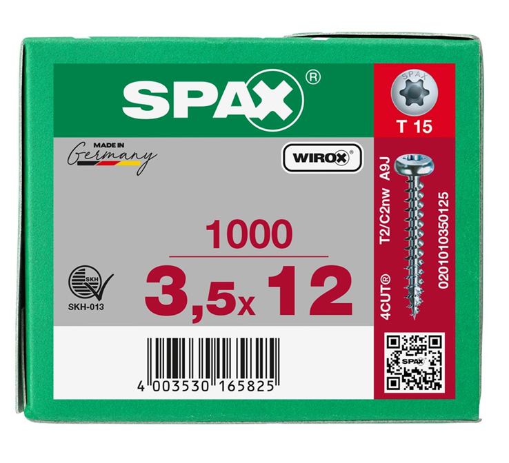spaanplaatschroef wirox spax spaanplaatschroef wirox spax