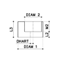 verloopring centrisch pvc grijs rwa-4 verloopring centrisch pvc grijs rwa-4