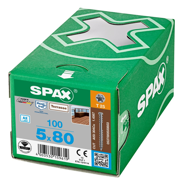 vlonderschroef rvs a2 spax vlonderschroef rvs a2 spax