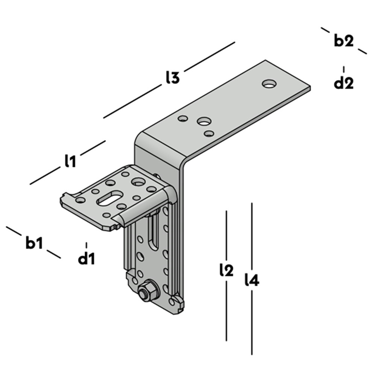 XL-kozijnstelbeugel sv XL-kozijnstelbeugel sv