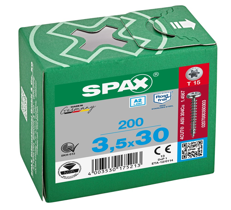 spaanplaatschroef rvs a2 spax spaanplaatschroef rvs a2 spax